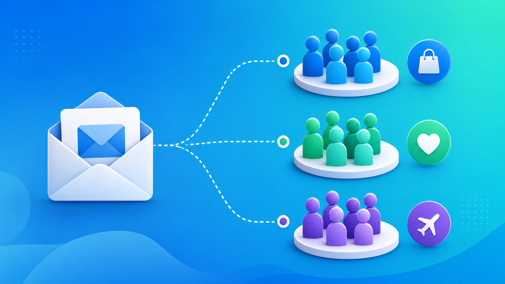 email segmentation strategy illustration