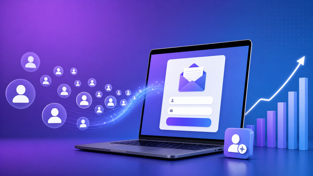 how to build an email list from scratch illustration