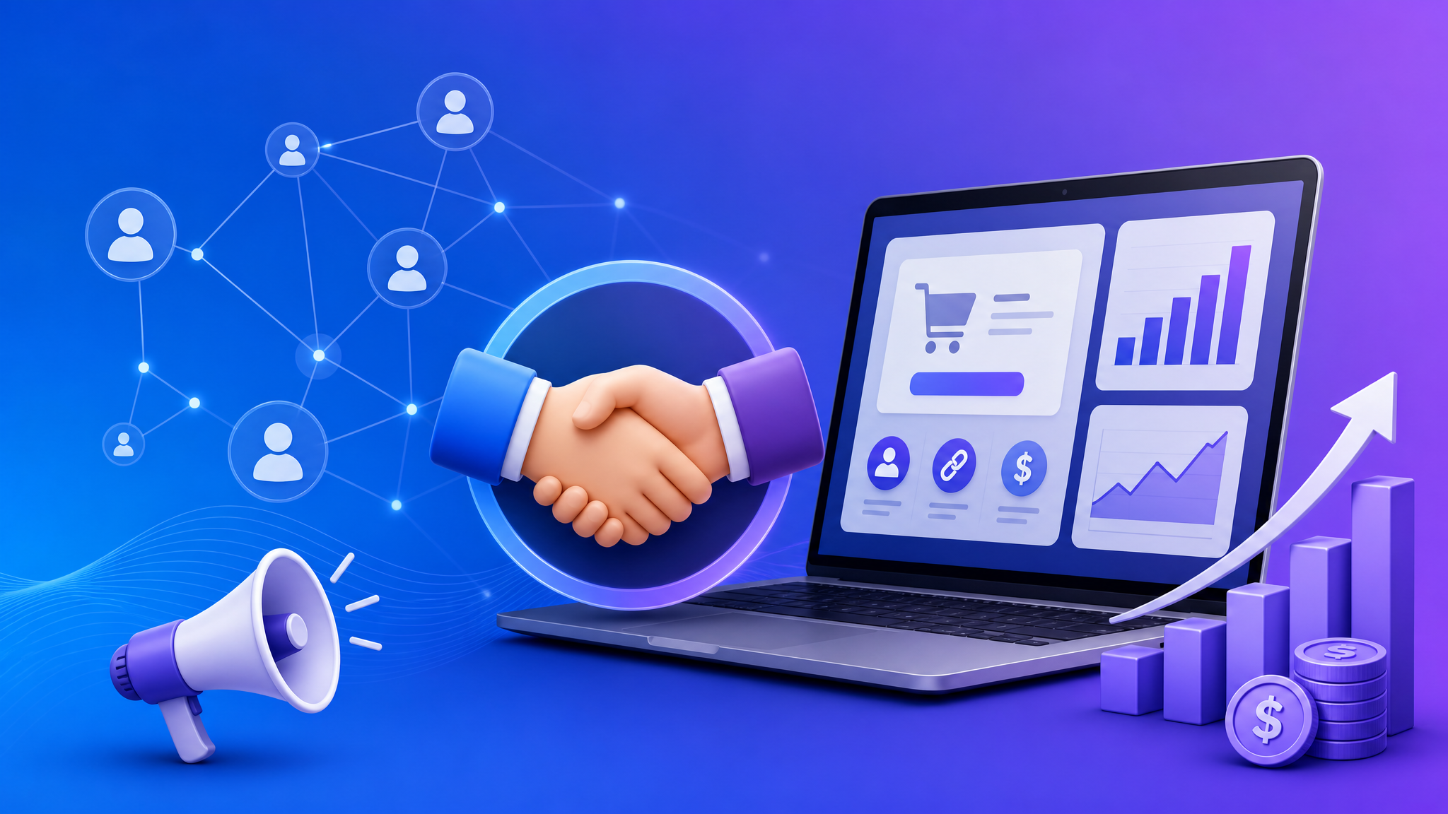 how to start an affiliate program illustration